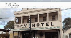 Desktop Screenshot of hotelapartelfaro.com.ar